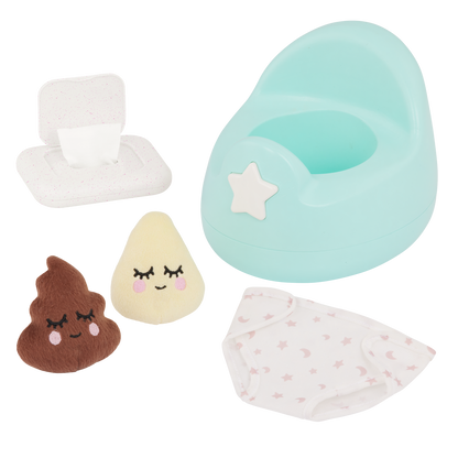 Baby Doll Potty Set