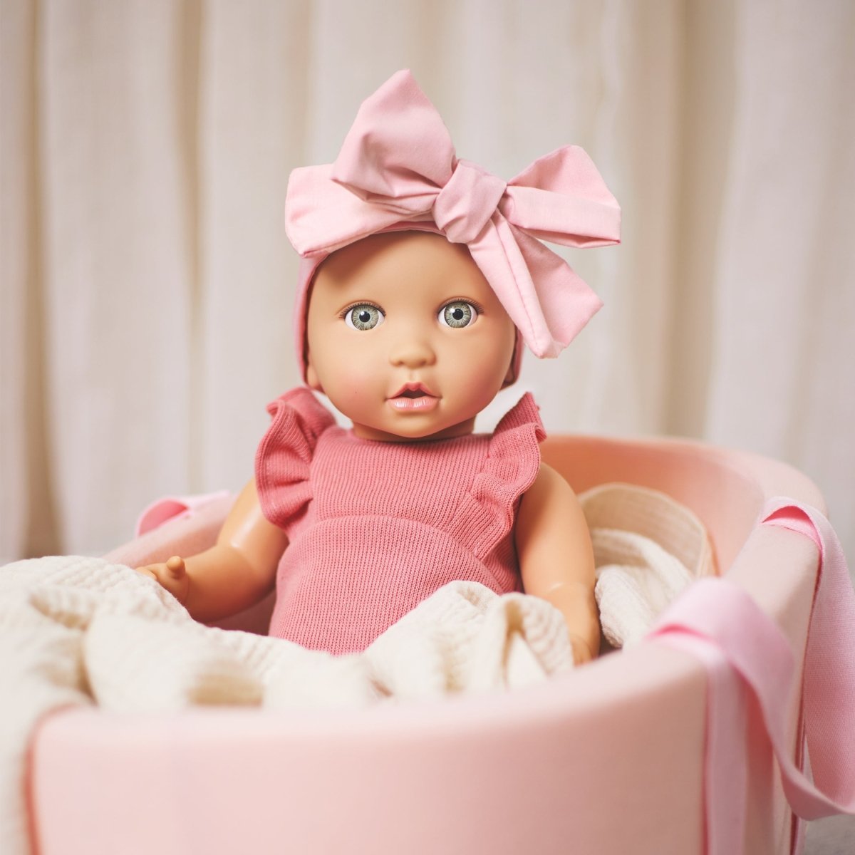 Baby Doll & Soft Bassinet Carrier Set - John Adams