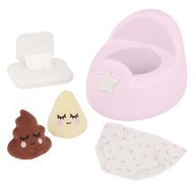 Pink Baby Doll Potty Set - John Adams