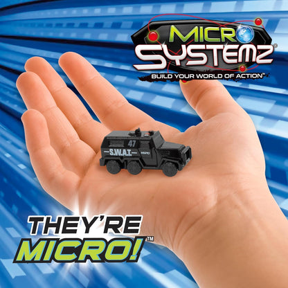 Micro Systemz 5 Vehicle Pack - Police and Rescue