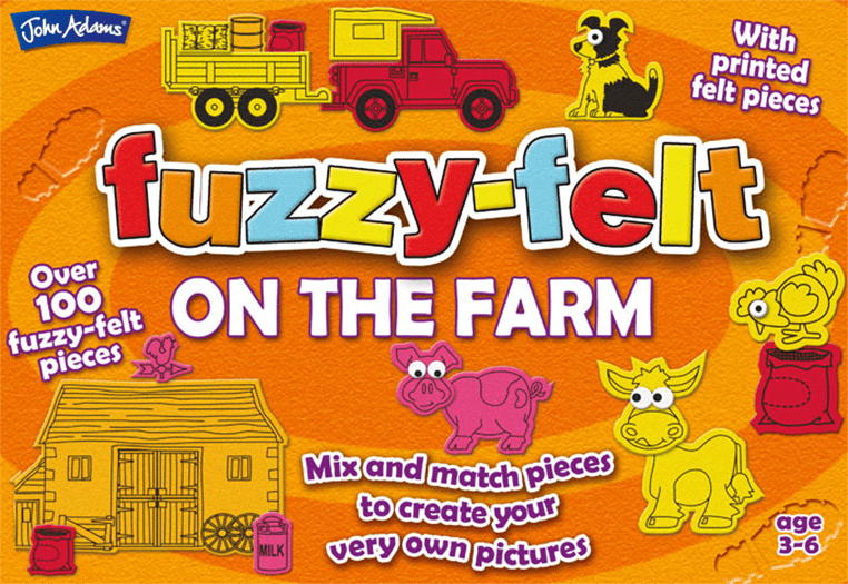 Fuzzy Felt Farm Animals