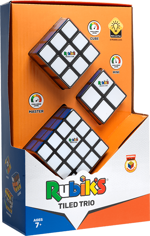 Rubik's Tiled Trio Gift Pack The Ultimate Gift Set For Ages 7 And Up 