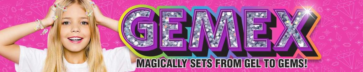 John Adams, GEMEX Galaxy Accessory pack: Magically sets from gel to  gems!