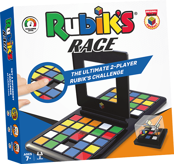Rubik's, Games, Rubiks Race Is A Fast Paced Game For Two Players