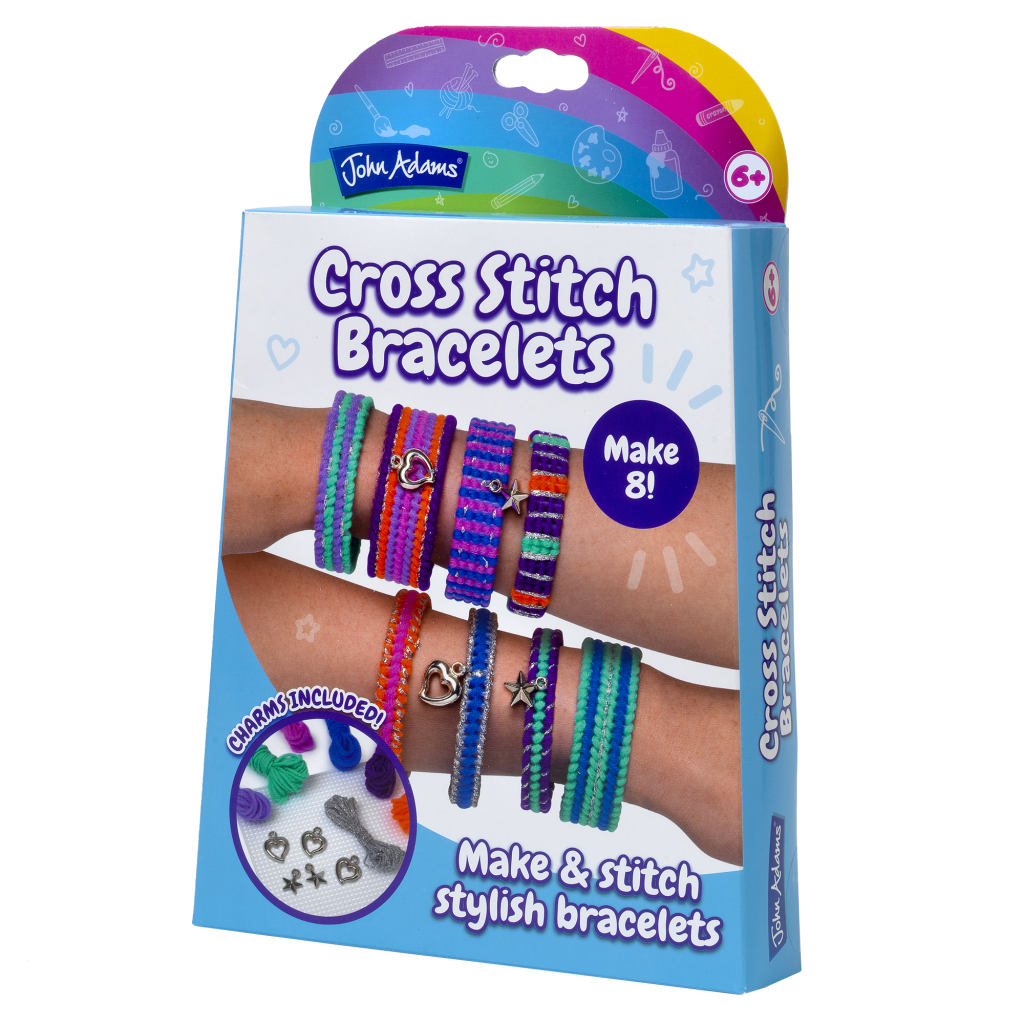 Cross Stitch Bracelets - John Adams