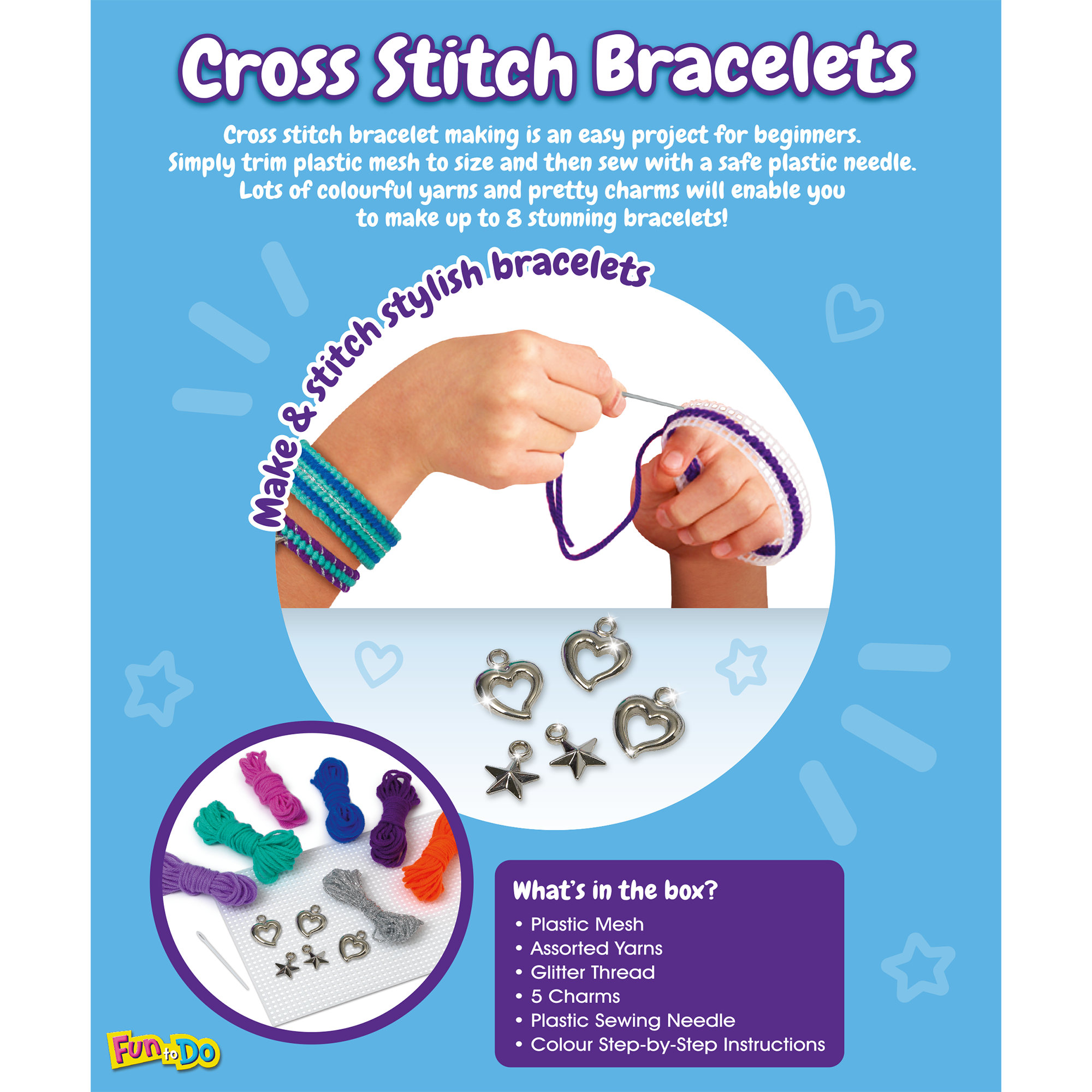 Cross Stitch Bracelets - John Adams