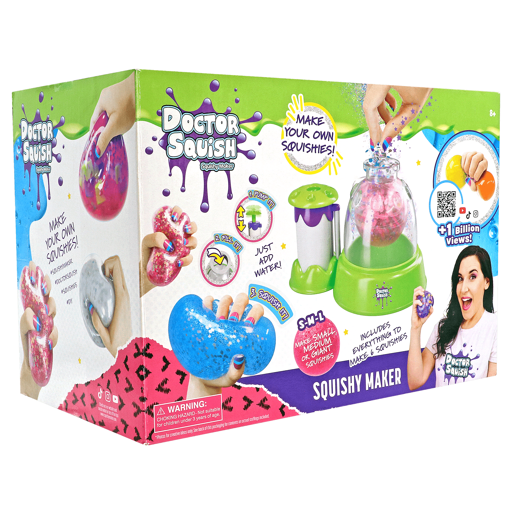  Doctor Squish - Squishy Maker Station -  Exclusive  Edition - Create Your Very Own Squishies! DIY, for Ages 8 & Up : Toys &  Games